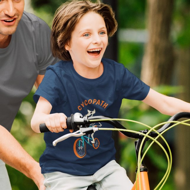 Customizable Cycopath Werewolf Skeleton BMX Bike T Shirt (Skapare uppladdad)