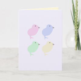 Customizable Easter card Kort