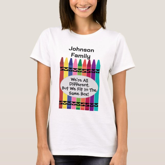 Customizable Family Reunion T-Shirt (Framsida)
