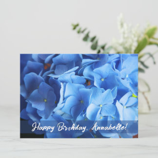 Customizable Floral Design | Any Occasion Card  Tack Kort