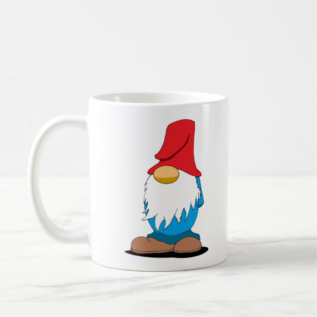 Customizable Gnome Mug Kaffemugg (Vänster)