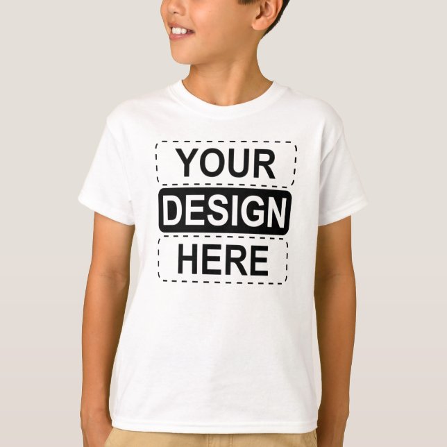 Customizable Graphic T-Shirt | Your Design Here |  (Framsida)