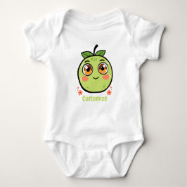 Customizable Green Fruit Baby T Shirt