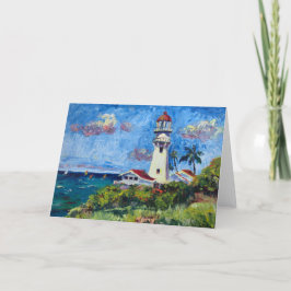 Customizable Hawaiian Diamondhead Lighthouse Tack Kort