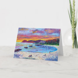 Customizable Hawaiian Lagoon 4 Sunset Tack Kort