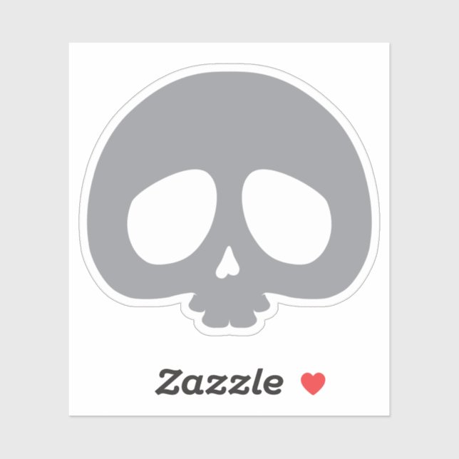 Customizable Mini Skull Klistermärken (Ark)