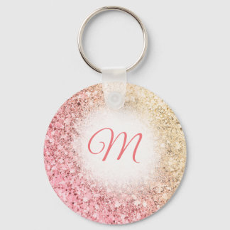 Customizable Monogram Letter  keychain Nyckelring