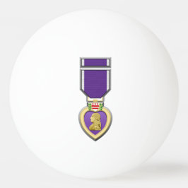 Customizable Purple Heart Medal Pingisboll