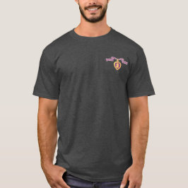 Customizable "PURPLE HEART RIBBON" T Shirt