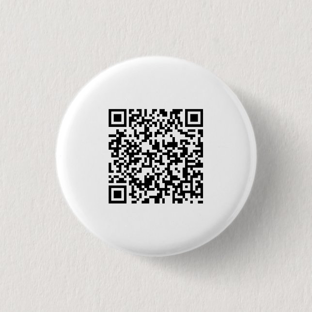 Customizable QR Code Round Button for Any Purpose Knapp (Framsida)