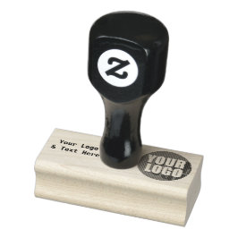 Customizable Rubber Stamp Business Logo Stämpel