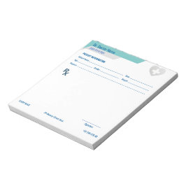 Customizable RX Pad for Doctors - Prescription Pad Anteckningsblock