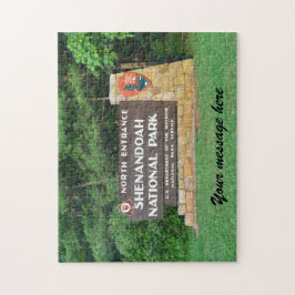 Customizable Shenandoah National Park Puzzle Pussel