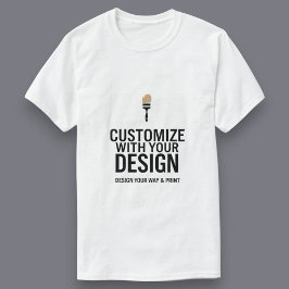 Customizable Simple Blank Business Corporate T Shirt