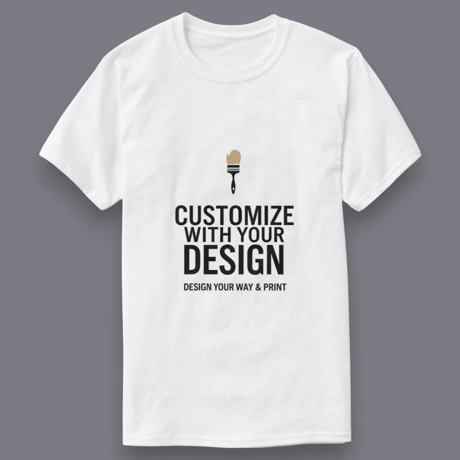 Customizable Simple Blank Business Corporate T Shirt (Skapare uppladdad)