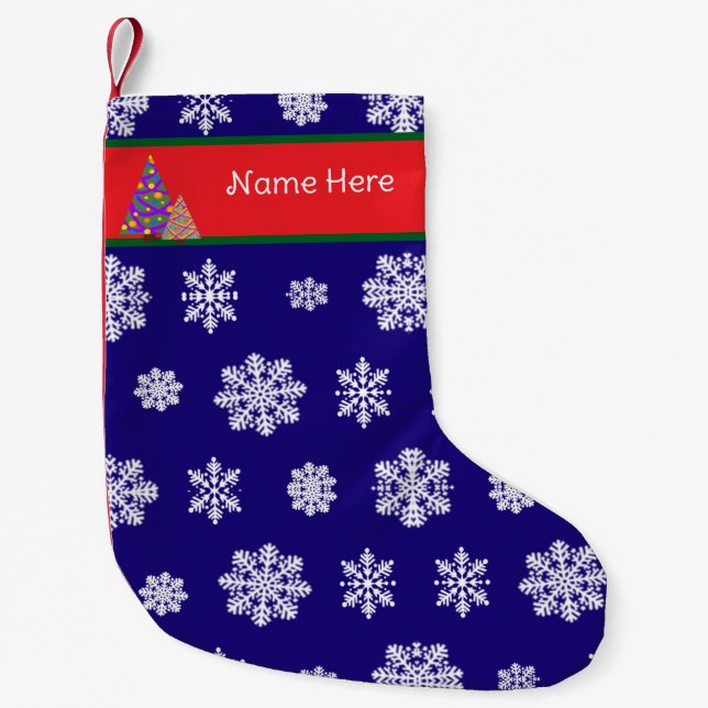 Customizable stocking liten julstrumpa (Framsidan)