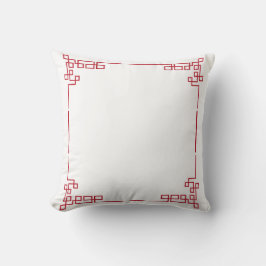 Customizable Tibetan Pillow for a Mindful Home |  Kudde