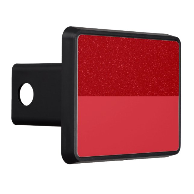 Customizable Tomato Red Split Trailer Hitch Cover Dragkroksskydd (Höger)