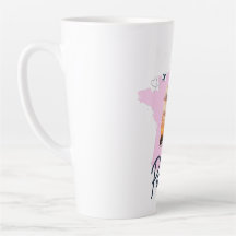 Customizable Travel Themed Paris Latte Mug