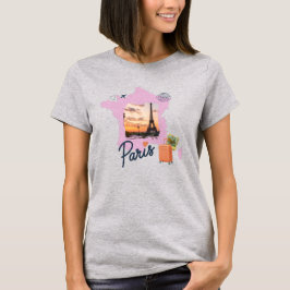 Customizable Travel Themed Paris Shirt T