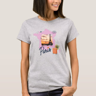 Customizable Travel Themed Paris Shirt T