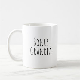 Customizable "Undisputed #1 Bonus Grandpa" Gift  Kaffemugg