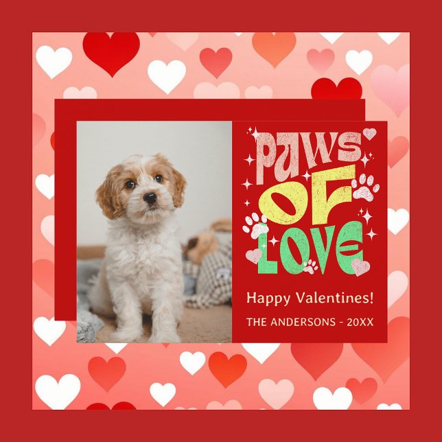 Customizable Valentine Photo Card Holiday Card Julkort (Skapare uppladdad)