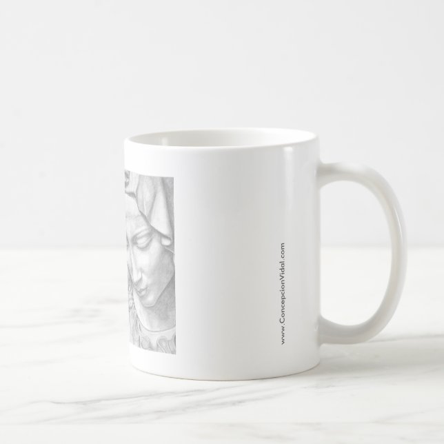 Customizable Virgin Mary Mug Kaffemugg (Höger)