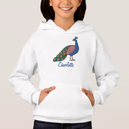customizable Vivid Humble Peacock T Shirt