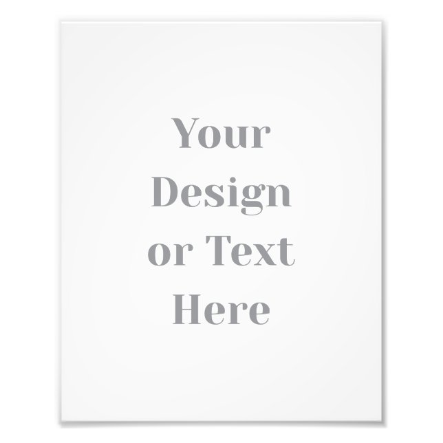 Customizable Your Design or Text Here Personalized Fototryck (Framsidan)