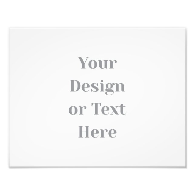Customizable Your Design or Text Here Personalized Fototryck (Framsidan)
