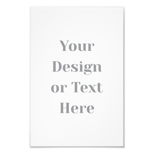 Customizable Your Design or Text Here Personalized Fototryck (Framsidan)