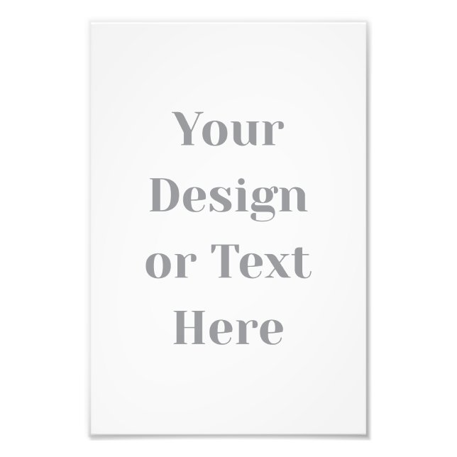 Customizable Your Design or Text Here Personalized Fototryck (Framsidan)