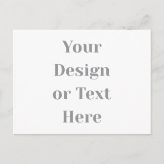 Customizable Your Design or Text Here Personalized Helg Vykort