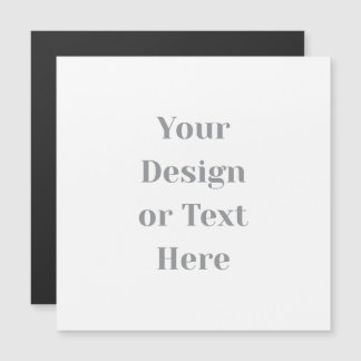 Customizable Your Design or Text Here Personalized Magnetisk Inbjudningskort