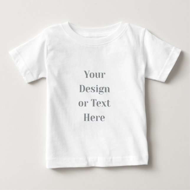 Customizable Your Design or Text Here Personalized T Shirt (Framsida)