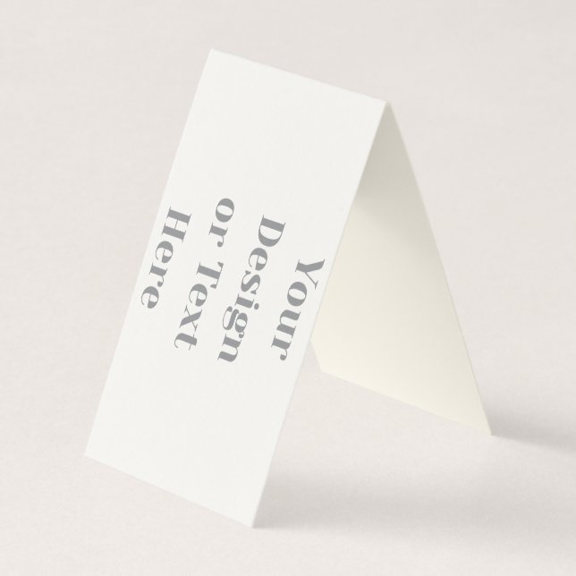 Customizable Your Design or Text Here Personalized Visitkort (Framsida)