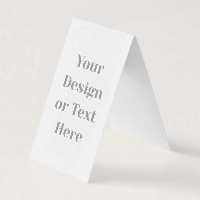 Customizable Your Design or Text Here Personalized Visitkort (Framsida)