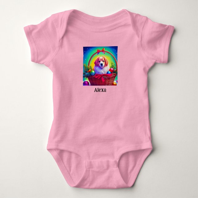 Customize 2026 Cutest Loyal Christmas Dog  T Shirt (Framsida)