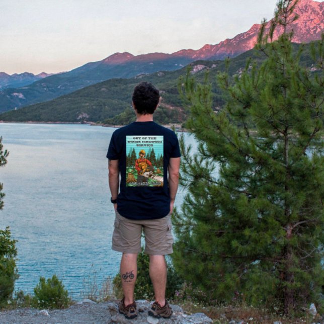 Customize Firewood Sales Business Promotional T Shirt (Skapare uppladdad)