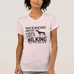 CUSTOMIZE Helg Prorecast Milking Nigerian Dwarf T Shirt