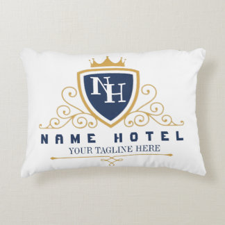 Customize Luxury hotel business company LOGO Prydnadskudde