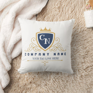 Customize Luxury hotel business or restaurant logo Kudde