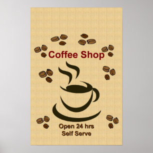 Customize or Personalize It - Coffee Shop Poster