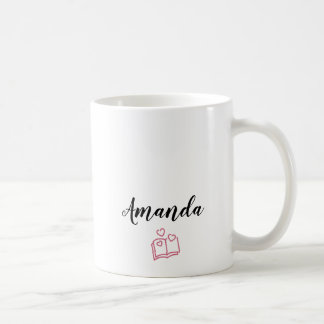 Customize personalized name teacher mug kaffemugg