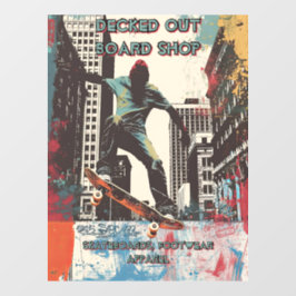 Customize Skateboard Shop Graphic Art Front 