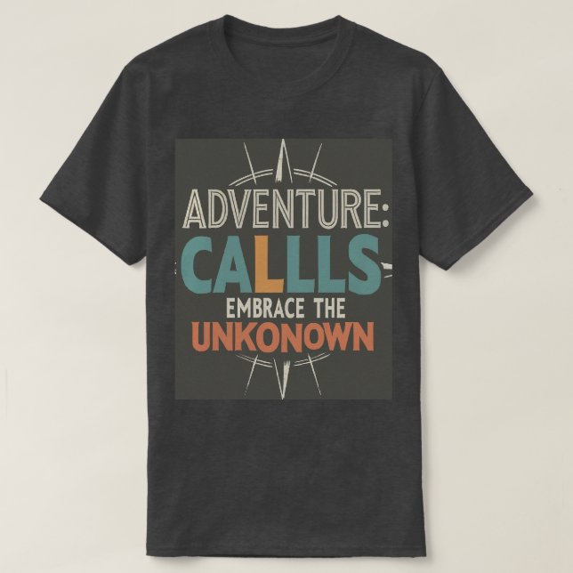 Customize Your Adventure T-Shirt (Design framsida)
