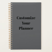 CUSTOMIZE YOUR PLANNER