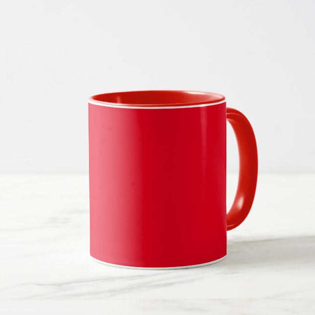 Customize your say, your way - Combo Red Mug Mugg (Framsida höger)