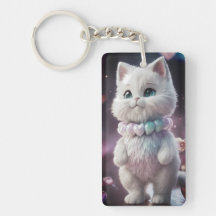 "Customized Cate Keychain Print"